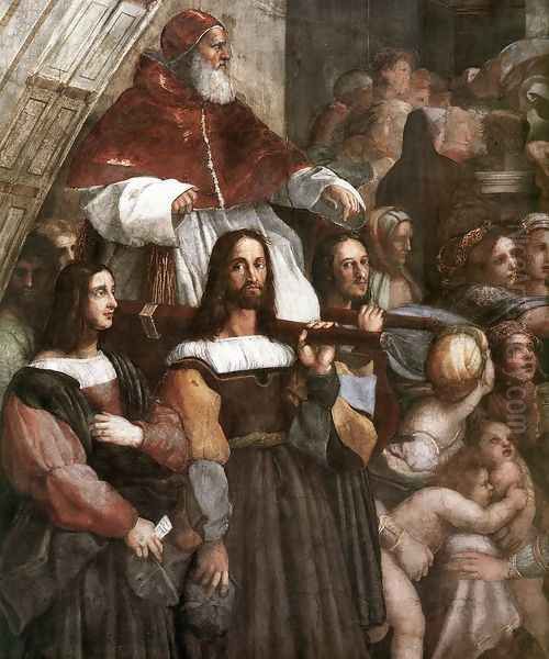 Stanze Vaticane 5 Oil Painting by Raphael