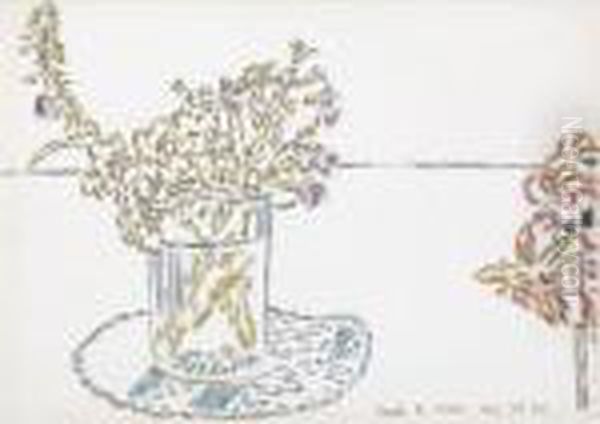 Flowers by David Brown Milne