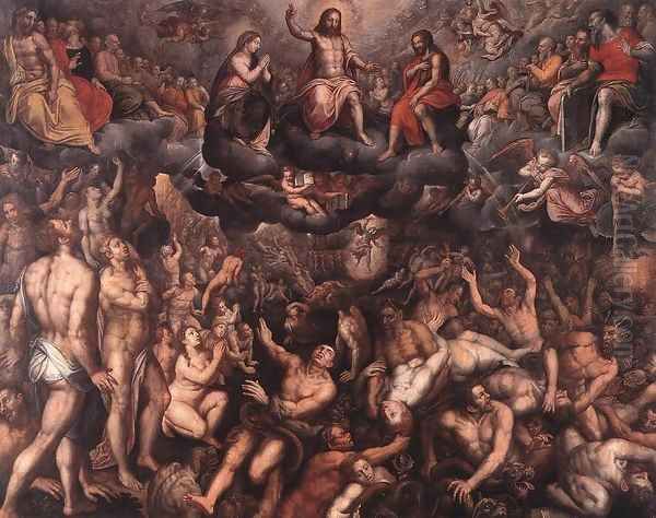 Last Judgment Oil Painting by Raphael