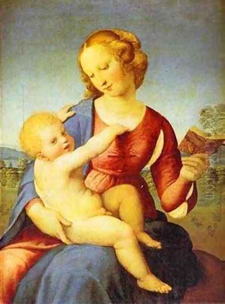 Colonna Madonna 1508 Oil Painting by Raphael