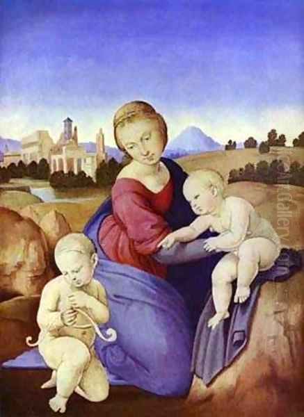 Madonna Estergazi Oil Painting by Raphael