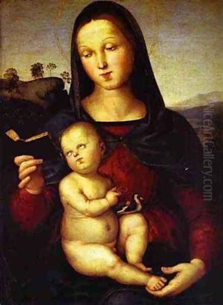 Solly Madonna 1502 Oil Painting by Raphael