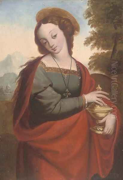 Mary Magdalene Oil Painting by Raphael