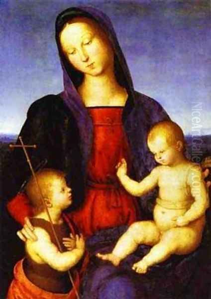 Diotalevi Madonna 1503 Oil Painting by Raphael