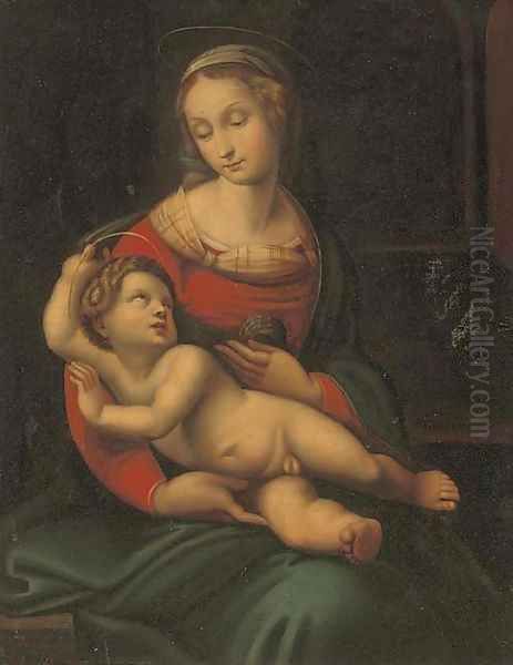 The Madonna and Child Oil Painting by Raphael