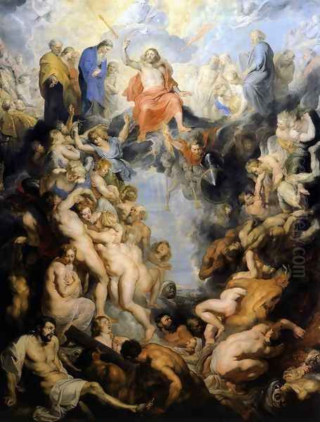 The Last Judgement 1617 Oil Painting by Peter Paul Rubens