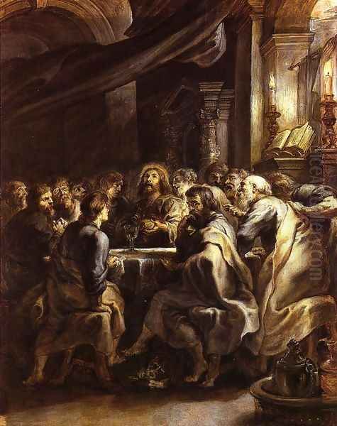 The Last Supper Oil Painting by Peter Paul Rubens