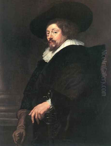 Self-Portrait Oil Painting by Peter Paul Rubens