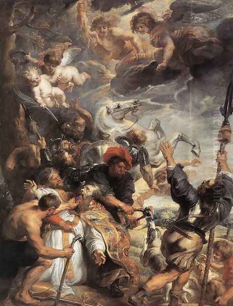 The Martyrdom of St Livinus 1633 Oil Painting by Peter Paul Rubens