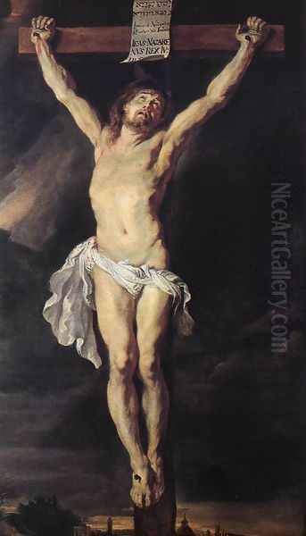 The Crucified Christ 1610-11 Oil Painting by Peter Paul Rubens