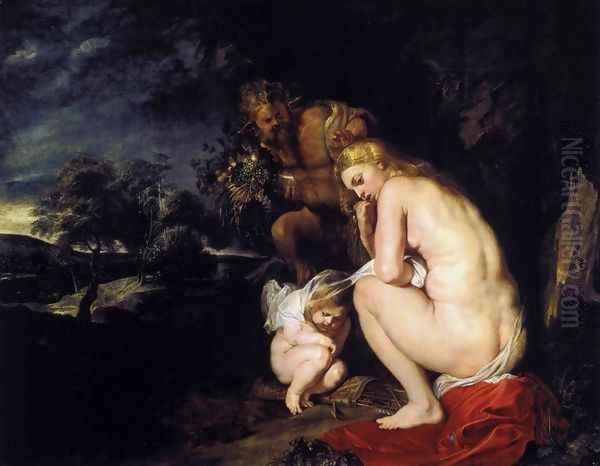 Venus Frigida 1614 Oil Painting by Peter Paul Rubens