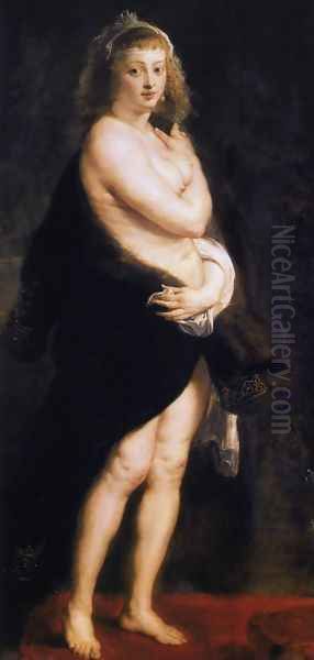 The Fur (`Het Pelsken`) 1630s Oil Painting by Peter Paul Rubens