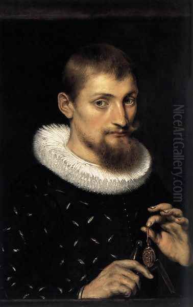 Portrait Of A Man Oil Painting by Peter Paul Rubens