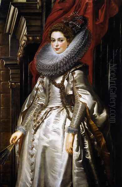 Portrait of Marchesa Brigida Spinola Doria 1606 Oil Painting by Peter Paul Rubens