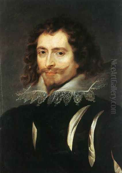 The Duke of Buckingham c. 1625 Oil Painting by Peter Paul Rubens