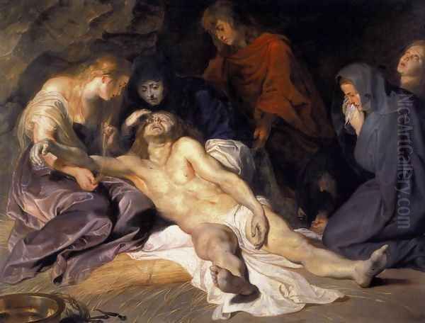 The Lamentation 1614 Oil Painting by Peter Paul Rubens