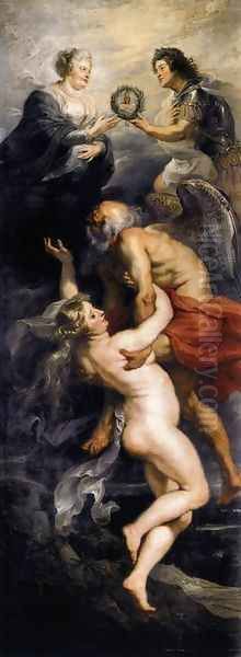 The Triumph of Truth 1622-25 Oil Painting by Peter Paul Rubens