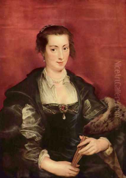 Portrait of Isabella Brant Oil Painting by Peter Paul Rubens