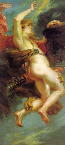 The Abduction of Ganymede Oil Painting by Peter Paul Rubens