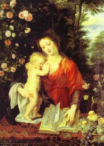 Madonna and Child Oil Painting by Peter Paul Rubens