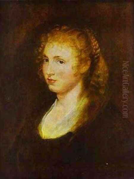 Portrait Of A Woman Oil Painting by Peter Paul Rubens