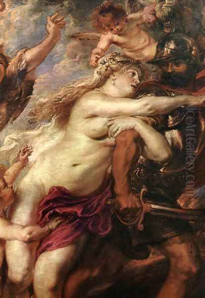 The Consequences of War [detail: 1] Oil Painting by Peter Paul Rubens