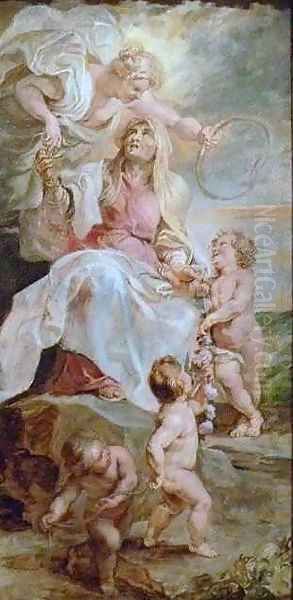 Allegory of Eternity Oil Painting by Peter Paul Rubens