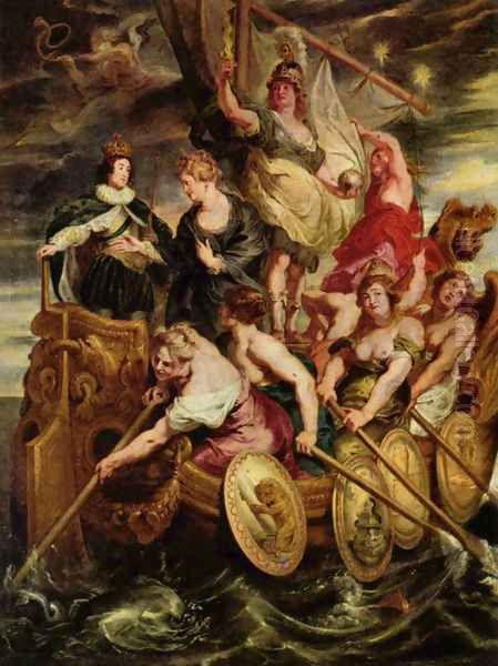 The Majority of Louis XIII Oil Painting by Peter Paul Rubens