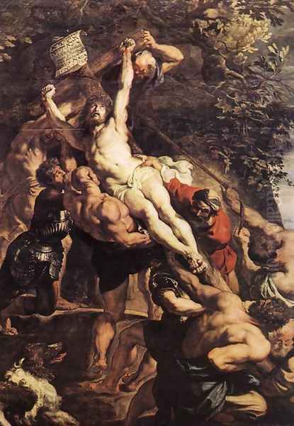 Centre panel Oil Painting by Peter Paul Rubens