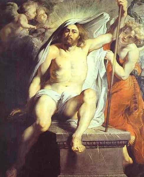 Christ Risen Oil Painting by Peter Paul Rubens