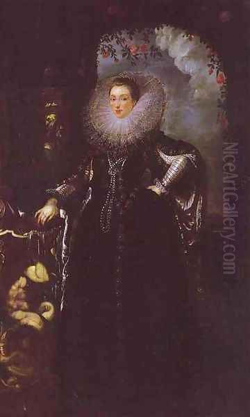 Portrait of a Woman 2 Oil Painting by Peter Paul Rubens