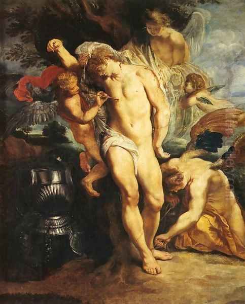 The Martyrdom of St Sebastian Oil Painting by Peter Paul Rubens