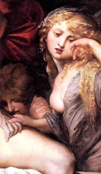 The Deposition (detail) Oil Painting by Peter Paul Rubens