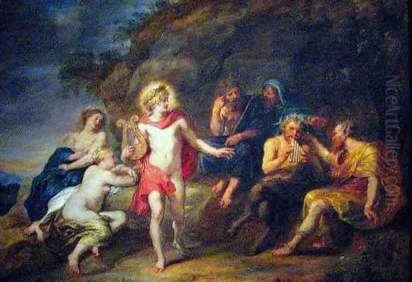 The Judgment of Midas Oil Painting by Peter Paul Rubens