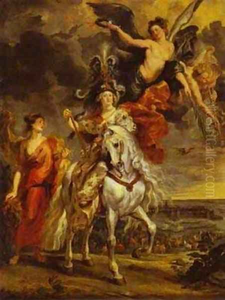 The Capture Of Juliers 1621-1625 Oil Painting by Peter Paul Rubens