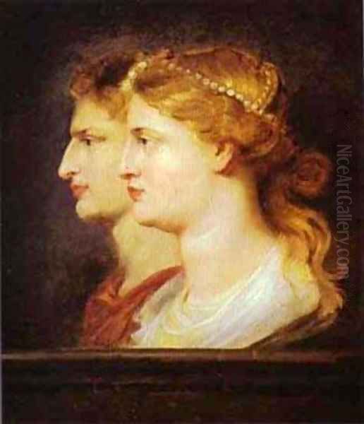 Tiberius And Agrippina 1614 Oil Painting by Peter Paul Rubens