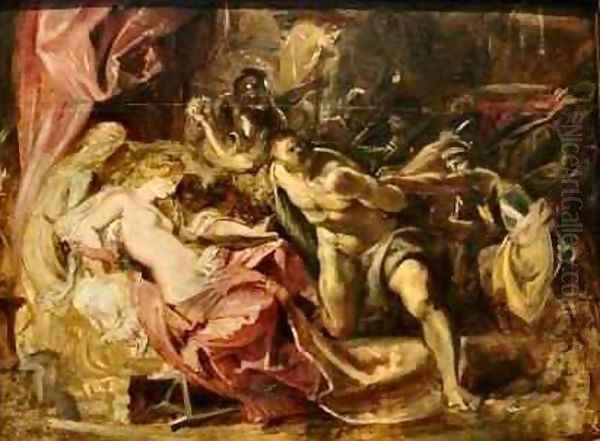 The Capture of Samson Oil Painting by Peter Paul Rubens