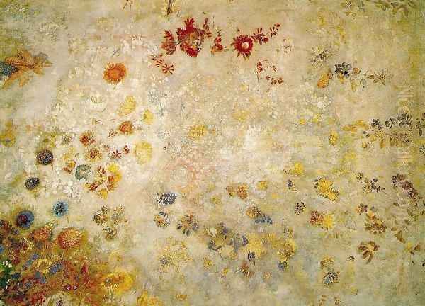 Decorative Panel Oil Painting by Odilon Redon