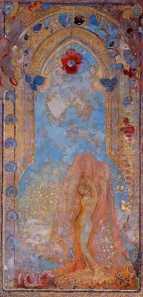 Andromeda Oil Painting by Odilon Redon