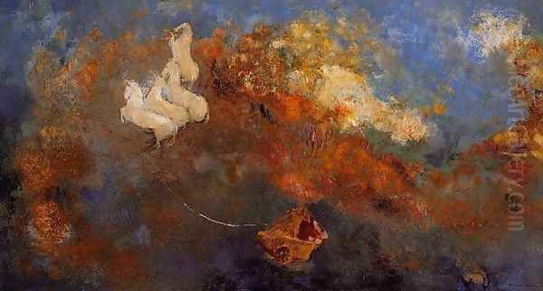 Apollos Chariot4 Oil Painting by Odilon Redon