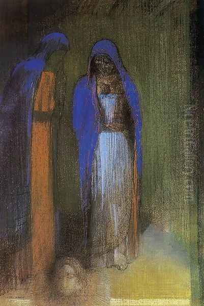 Salome Oil Painting by Odilon Redon