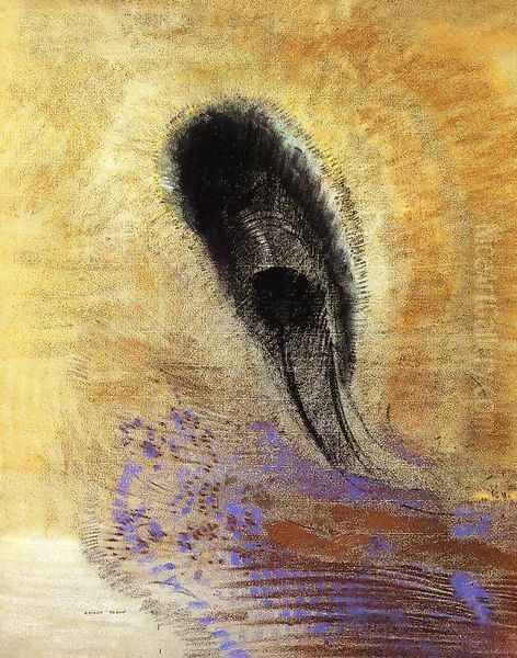 Underwater Vision Oil Painting by Odilon Redon