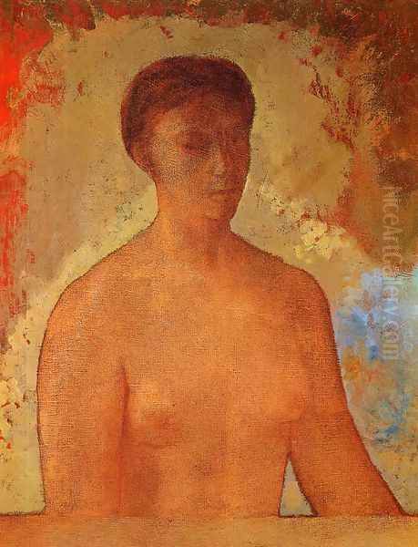 Eve Oil Painting by Odilon Redon