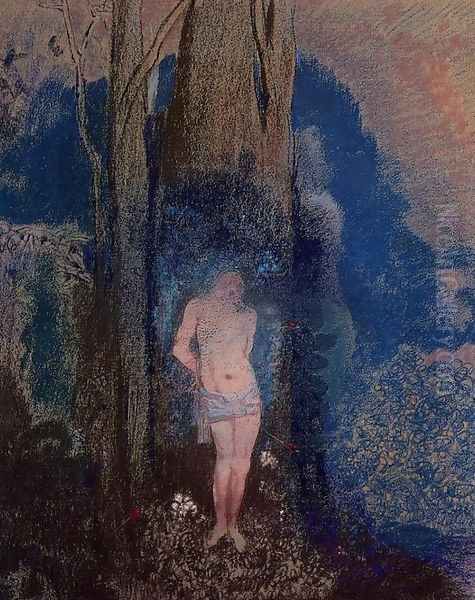 Saint Sebastian Oil Painting by Odilon Redon