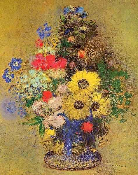 Vase Of Flowers10 by Odilon Redon