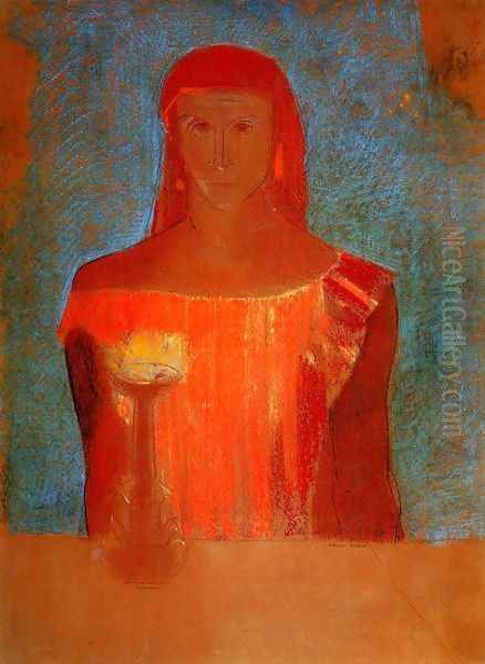 Lady Macbeth Oil Painting by Odilon Redon