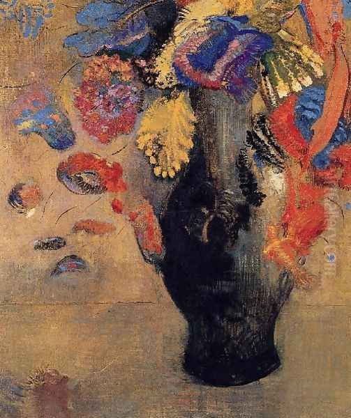 Flowers4 Oil Painting by Odilon Redon