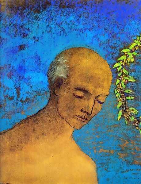 The Crown2 Oil Painting by Odilon Redon