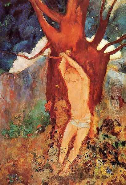 The Martyrdom Of Saint Sebastian Oil Painting by Odilon Redon