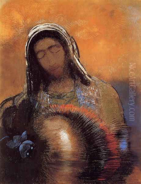 Buddha I Oil Painting by Odilon Redon